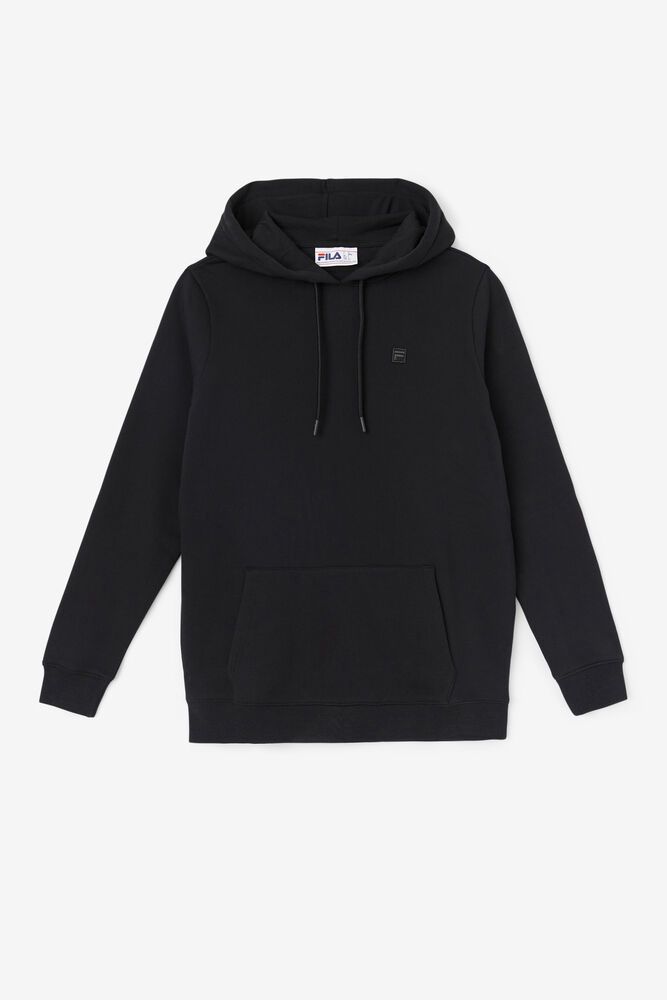 Fila Hoodie Lylah Womens Black - India EUB-427309